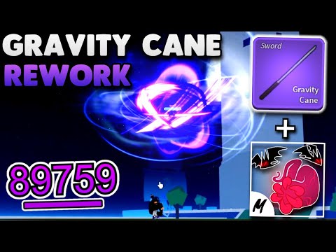 Bloxfruits New Sword Rework Gravity Cane V2! - BiliBili