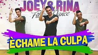 Balli di Gruppo 2017 2018 " ECHAME LA CULPA " Choreography Joey&Rina || TUTORIAL ||