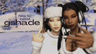 [READ DESC] how to make the sims 4 look so much better !! ✩ gshade tutorial