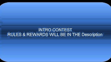 Intro Contest [READ DESC] (Open)