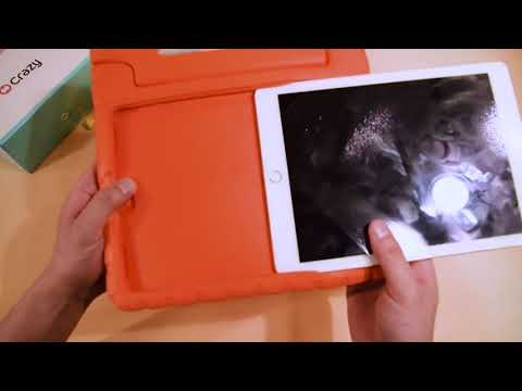 New Update Hoe doe je een iPad kinderhoes / kidscover om je iPad | Handleidingvideo