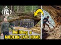 Family builds luxury cave home 1500 sq ft in ohio