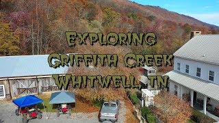 Exploring Griffith Creek around Mountain Willow Manor Tennessee 11-14-2019