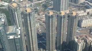 100 этаж 400 метров самый высокий небоскреб ГонКонга.