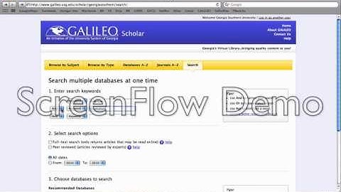 Find an Article on Galileo