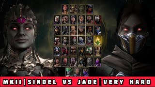 Mortal Kombat 11 | Sindel vs Jade | Very Hard