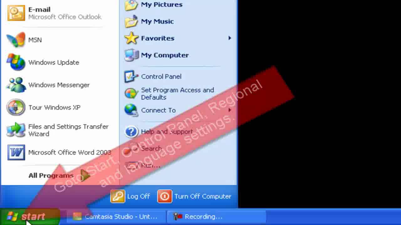 Windows Xp Language Bar Fix