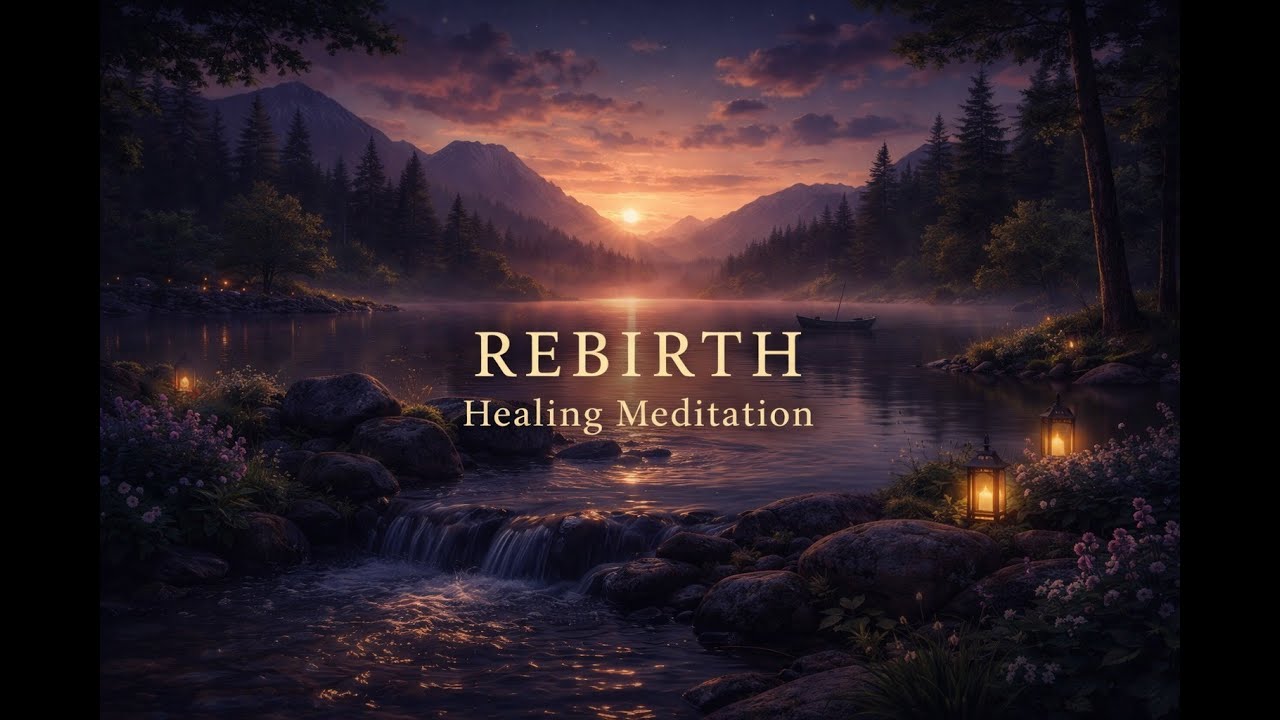 Deep Healing Meditation Music 🌙 Rebirth | 1 Hour Calm Ambient for ...