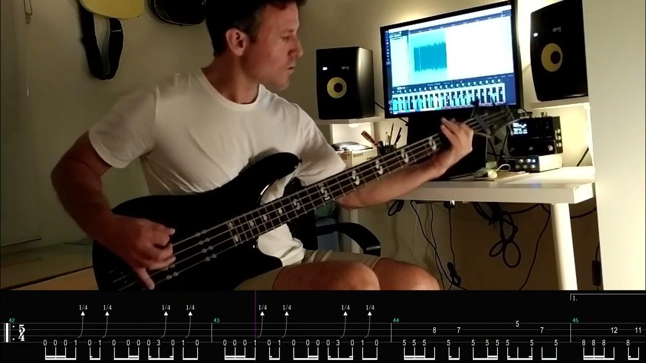 Merrow Pillars of Creation Bass cover with tabs YouTube