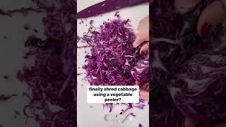 Want to know the easiest way to shred cabbage?!