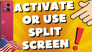 how to activate or use split screen Motorola Moto G54 5G, G84, G73, G53, and Edge 40
