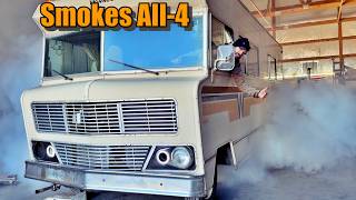 I BUILT THIS RV FOR BURNOUTS AND DRIFTING!