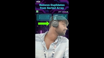 🚀 Remove Duplicates from Sorted Array | Easy LeetCode #26 | Java Two Pointer Solution