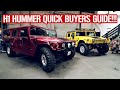 H1 HUMMER YEAR TO YEAR QUICK BUYERS GUIDE!