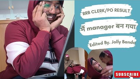 IBPS RRB PO & Clerk 2024-25 Final Result || Family Reactions 🥹 || Edited by - @JollyBanda