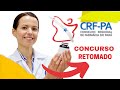 CONCURSO CRF PARÁ 2021: RETOMADO!