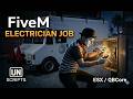 Un Electrician Job Showcase | ESX & QBCore
