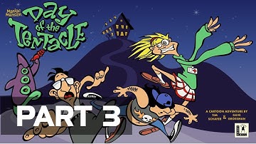 Day of the Tentacle - Part 3 - Walkthrough [HQ] - No Commentary
