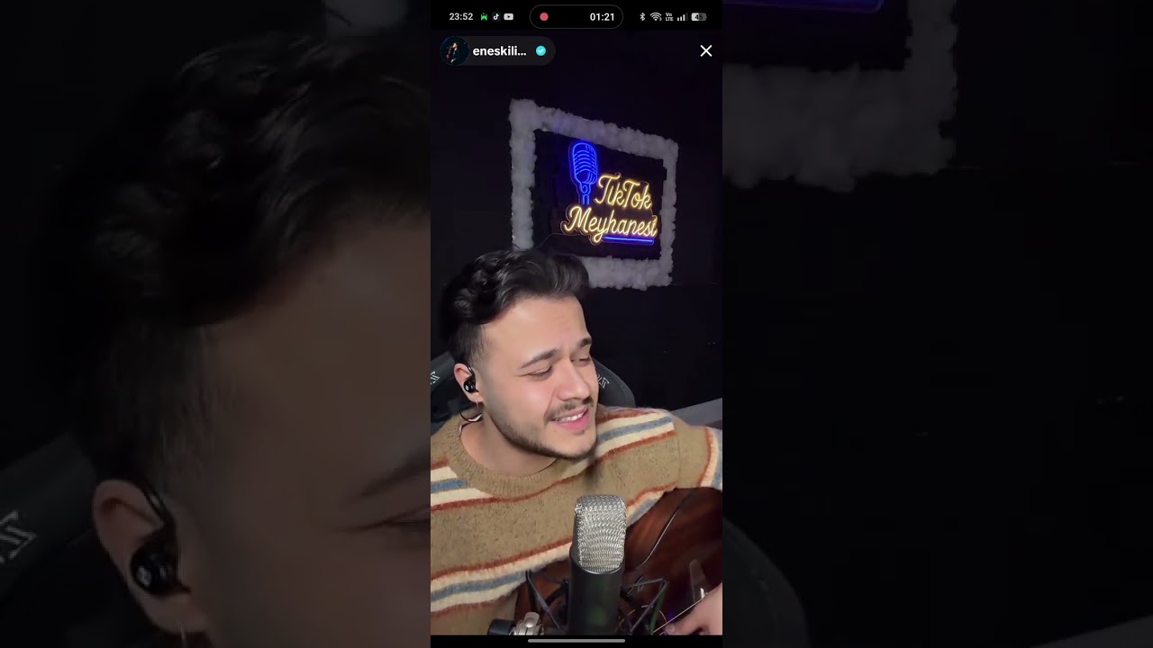 Enes kılınç/dön gel birtanem 🌹🤍#cover #ytdayibenionecikarnolur #eneskilinc 