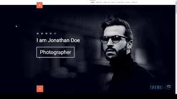 Selfer - Personal Portfolio Template        Blaine Gage