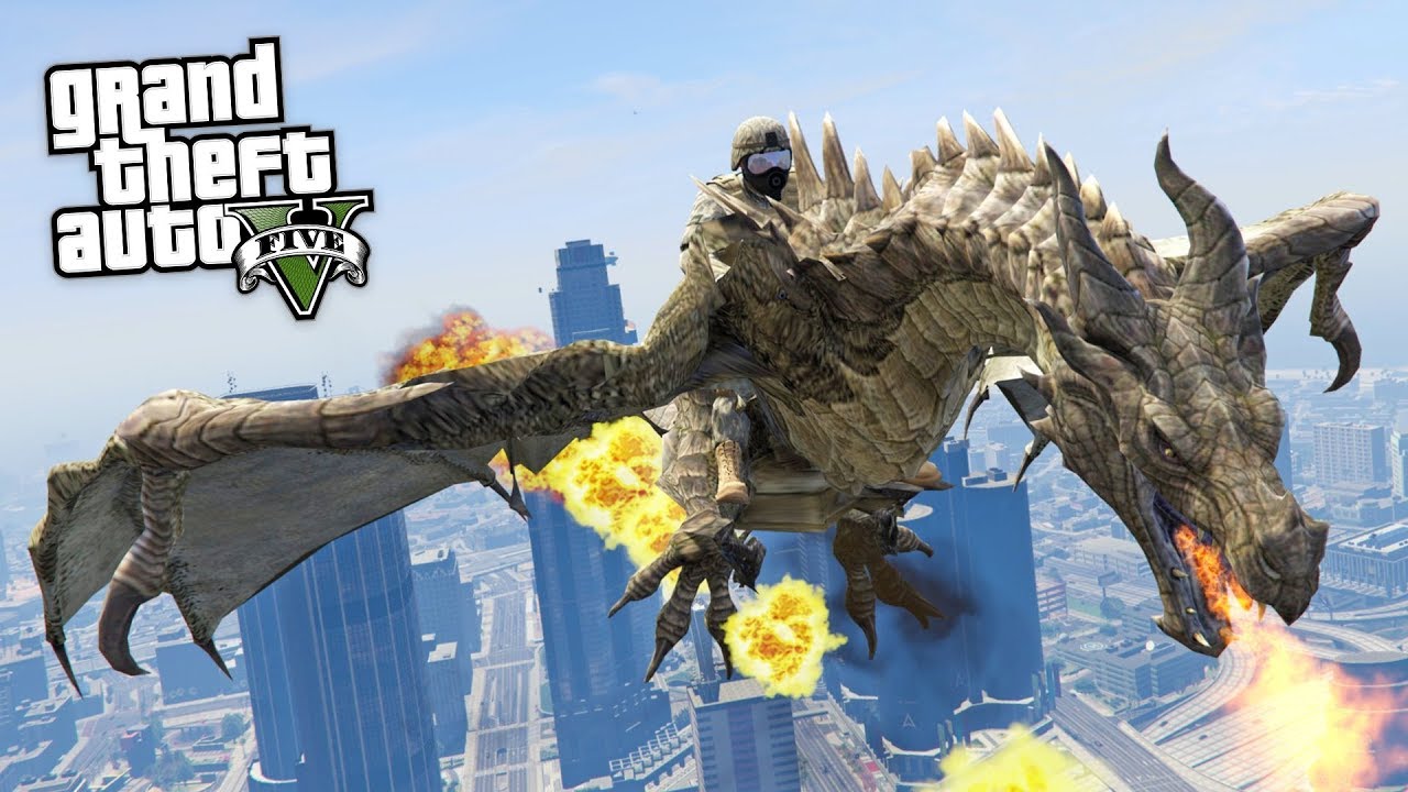 Dragon gta 5 фото 1