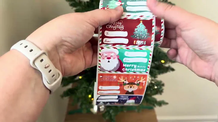 OHOME Christmas Gift Tags Review | 500 Stickers, Multiple Designs, Easy Peel