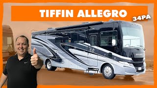 Mr. Cranfords BRAND NEW Tiffin Allegro 34PA! With BIG Upgrades!