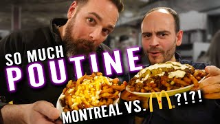 American tries MONTREAL POUTINE (3 places in 1 night)