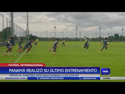 Panama holds final training session ahead of friendly against India | Nex Sports