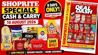 SHOPRITE || VALID UNTIL 22-10 AUGUST 2026 CASH & CARRY 🌻✨️