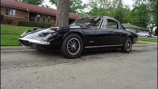 Ever see one 1974 Lotus Elan + 2 S.130/5 5 Speed in Black & Ride on My Car Story with Lou Costabile