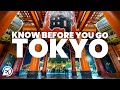 Things to KNOW before you go to TOKYO