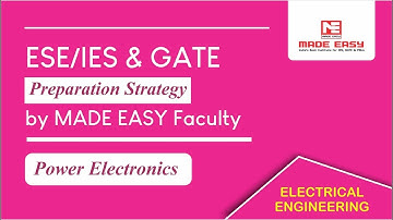 ESE/IES & GATE Preparation Strategy for Power Electronics