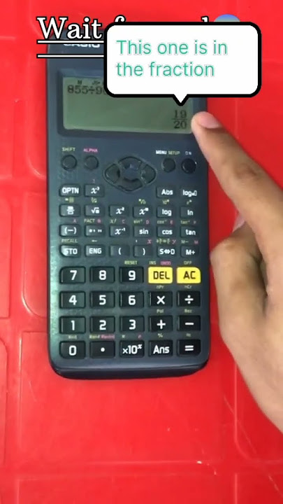 Wait for end š±|Try this |Convert fraction into decimal #calculatortricks #trending #shorts