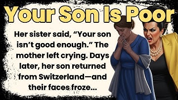 Improve your English | Grade reader | Learn English Stories | Level 1 | Your Son Is Poor Story