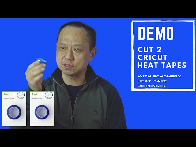 Demo: Cut and Dispense 2 Rolls of Cricut Heat Tape by Echomerx