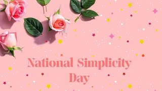 National Simplicity Day l WhatsApp Status Family & Fun Vlog