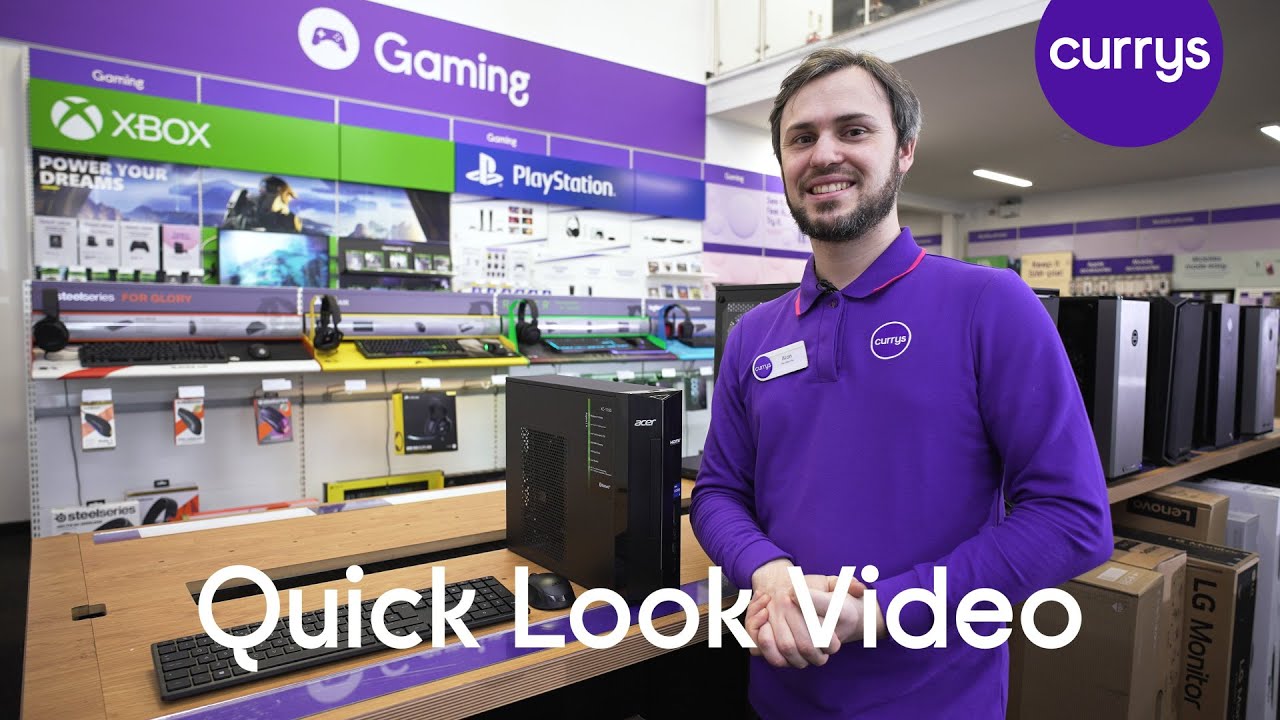 Acer Aspire XC-1760 Desktop PC - Intel® Core™ i5, 1 TB HDD, Black - Quick Look