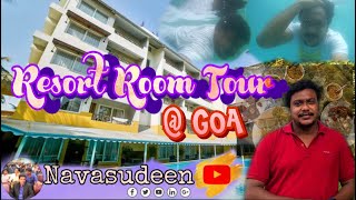 Goa Resort Room Tour SilverShell at Calangute - Navasudeen k Vlog