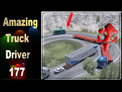 Truck Driver Part 177 | Amazing Trucks Driving Skills #Shorts