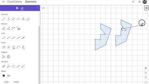 Using Transformation Tools with GeoGebra