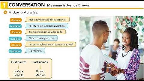 IC5 L0 Unit 01 Pg 002 Ex 01 Conversation Pt A