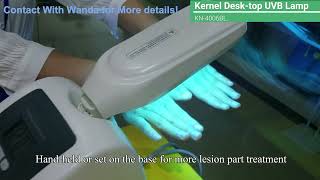 Kernel KN-4006B Home Phototherapy Device With two UVB Lamps with Best Price UV Phototherapy Vitiligo