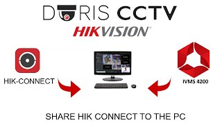 how to setup remote viewing hikvision dvr nvr on the computer, pc, mac using ivms 4200 hik connect