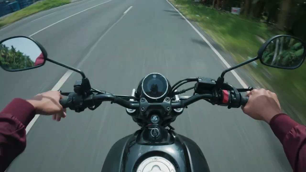 When life feels heavy, I ride to breathe again. YAMAHA XSR 155 ENGINE SOUND ONLY 4K