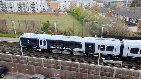 SWR Class 701 Delivery 5Q10 Derby Litchurch Lane - Eastleigh, 701028 17/03/2021