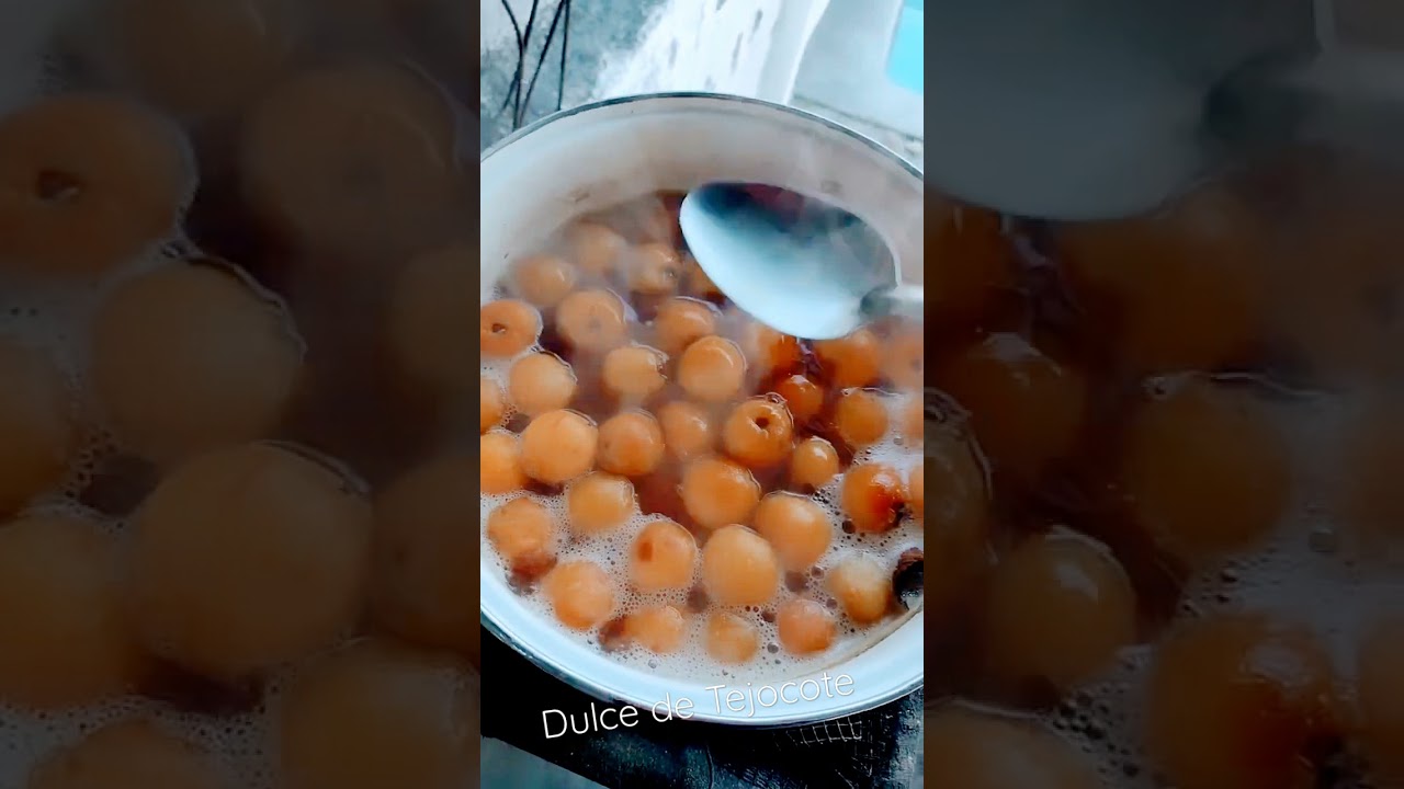 Dulce de Tejocote Receta tradicional en México que se elabora durante la  temporada de otoño - YouTube