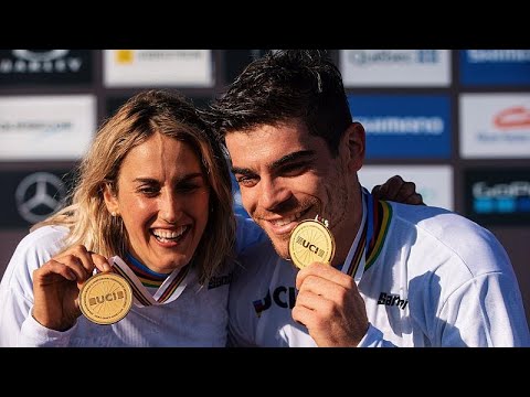 Видео: Световно първенство 2019: Мадс Педерсен спечели елитното състезание на шосе за мъже