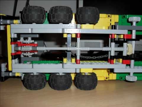 LEGO Technic truck trailer By Jaco4