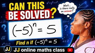 Can 'n' exist This exponent problem will make you think.